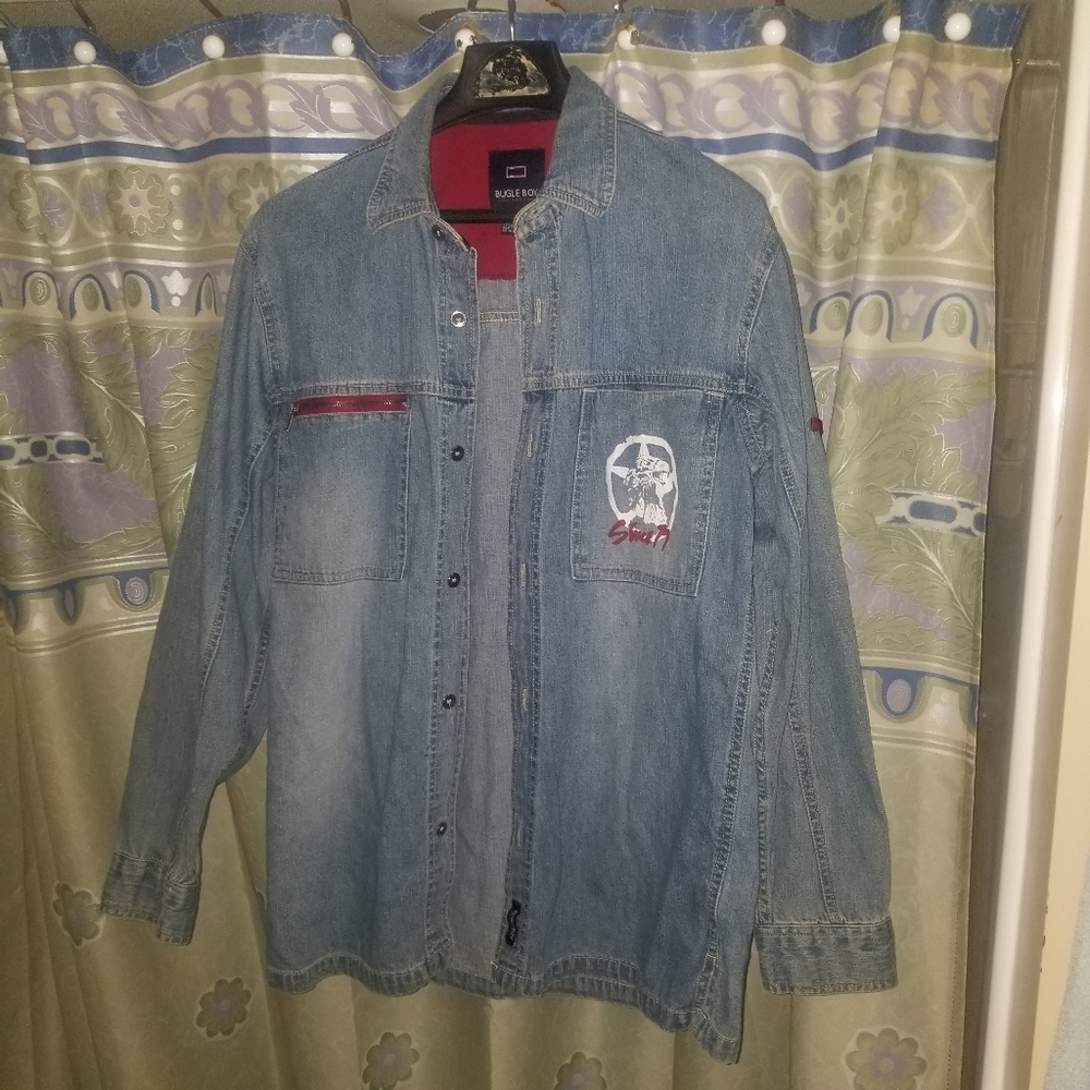 Bugle boy denim shirt